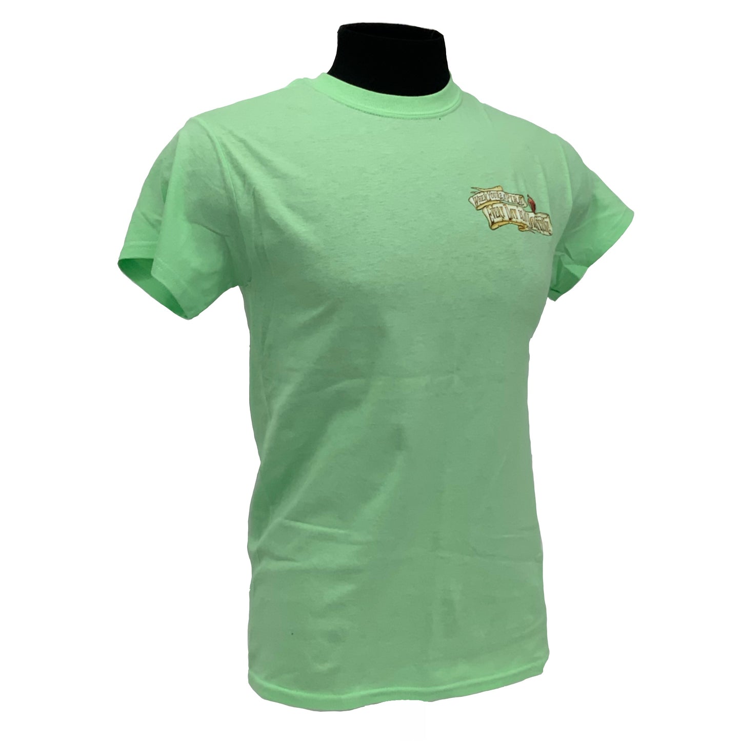 M SS Pirate Shirt Everyday is a Vacation (Lime Green)