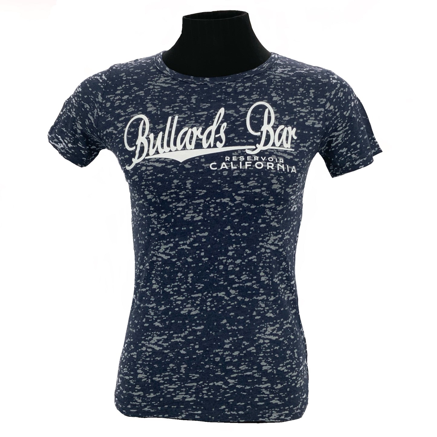 W Burn Out Crew SS Shirt (Navy)
