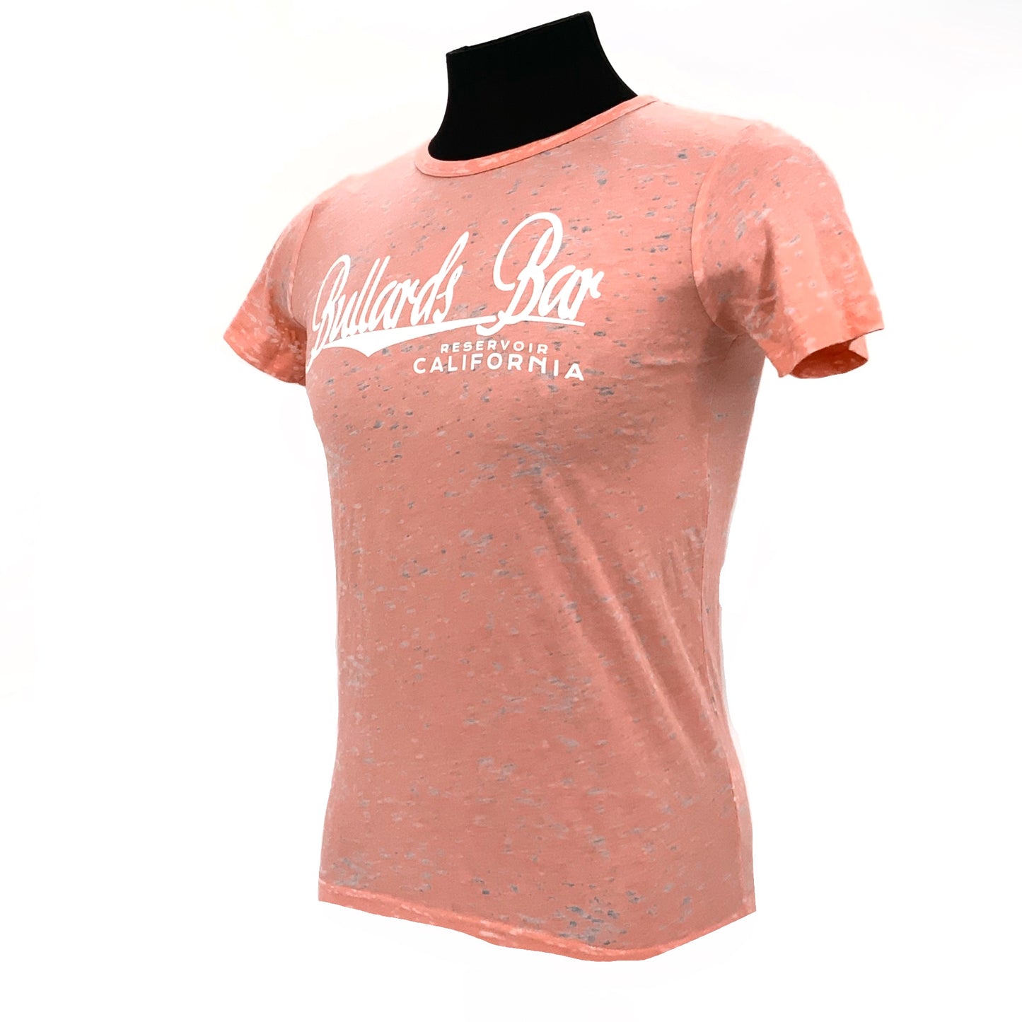 W Burn Out Crew SS Shirt (Peach)