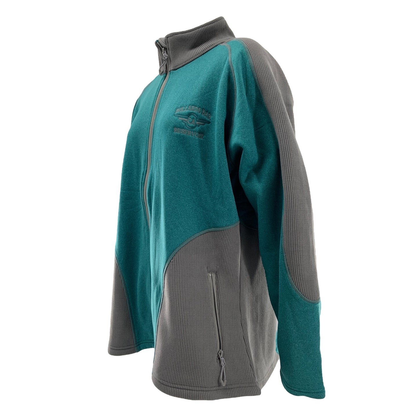 W Full Zip up Jacket (Teal)
