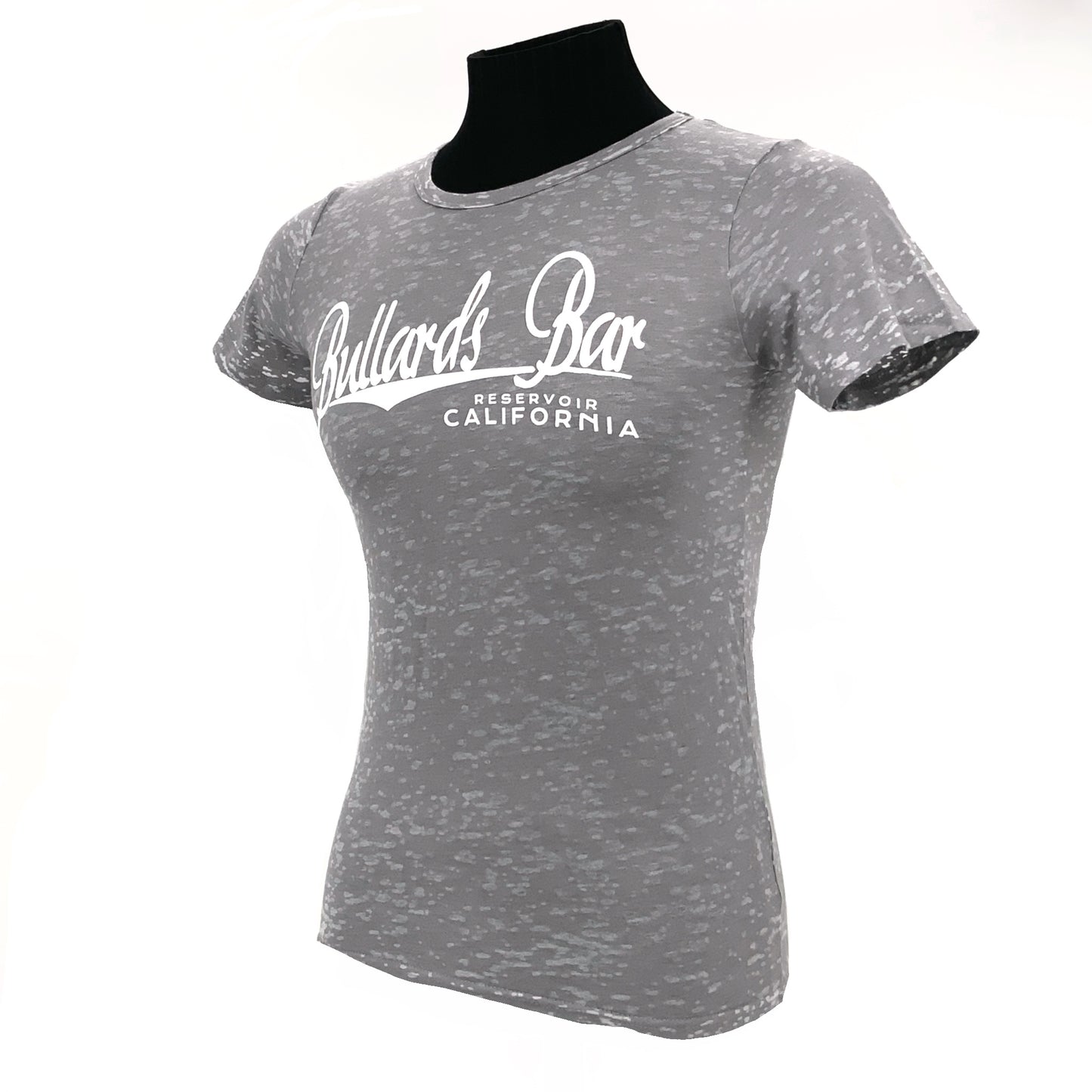 W Burn Out Crew SS Shirt (Grey)